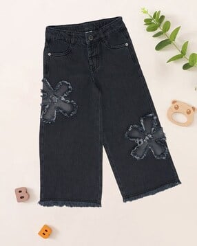 pantaloons junior Girls Mid-Rise Wide Jeans-picture-30