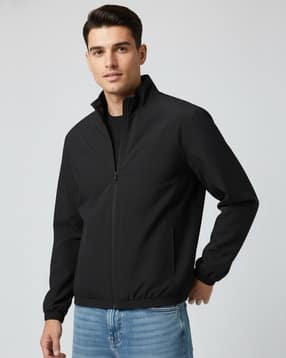 buda jeans co Men Regular Fit Biker Jacket with Zip-Front-picture-49