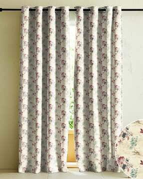 casableu Hazel Matty Heavy Fabric Door Curtain 7 Ft-picture-52