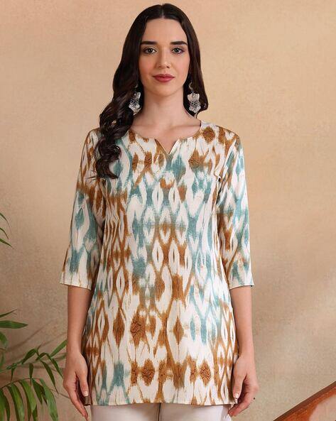 NEW ETHNIC 4 YOU Women Floral Straight Kurta