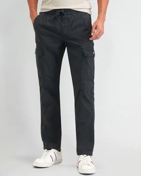 u.s. polo assn. Men Mid-Rise Regular Fit Trousers-picture-22