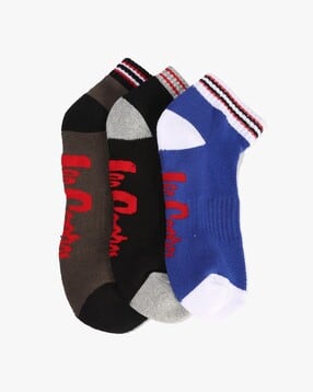 lee cooper Men Pack of 3 Ankle-Length Socks-picture-52