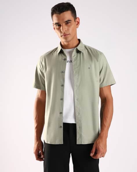 eton contemporary fit dress shirt Eton Medallion Signature Twill Shirt (Contemporary Fit)