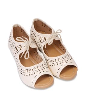 perfect step Women Slip-on Sandals with Faux Leather Upper-picture-21