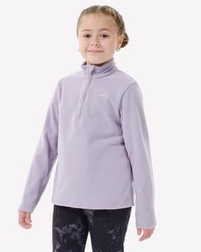 decathlon QUECHUA - Girls Mock Collar Long Sleeves Sweaters-picture-13