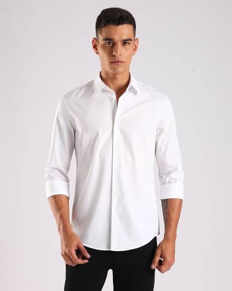 Calvin Klein Jeans Men Slim Fit Supima Stretch Shirt