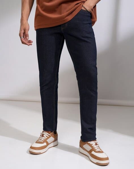 Highlander Men Mid-Rise Slim Fit Jeans