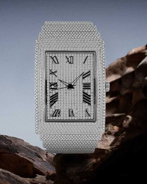 Precious Duke Men Rectangle Analogue Watch 8096