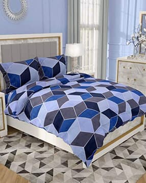 rrc 200 GSM Geometric Print Microfiber Double Comforter-picture-10