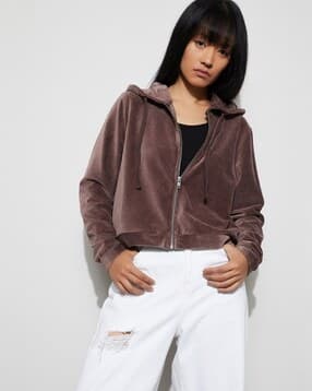 kappa Women Regular Fit Hooded Jacket-picture-48