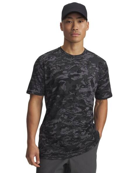 Under Armour Men ABC Camouflage Print Loose Fit T-Shirt