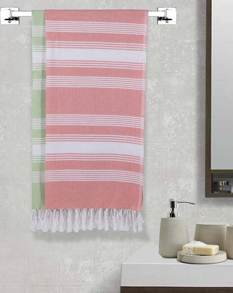 Arrabi Striped Regular Bath Towel