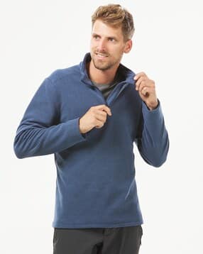 decathlon QUECHUA - Men Lightweight Warm Fleece Sweater Half Zip-picture-45