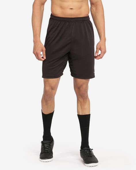 Men Football Shorts F100 Black