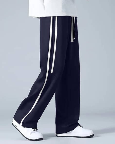 Buda Jeans Co Men Striped High-Rise Track Pants