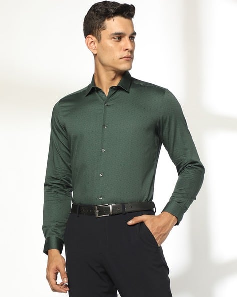 NETPLAY Men Digital Print Slim Fit Shirt