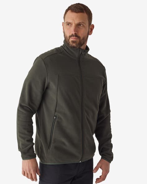 Decathlon Solognac - Men Soft Outdoor Fleece Jacket