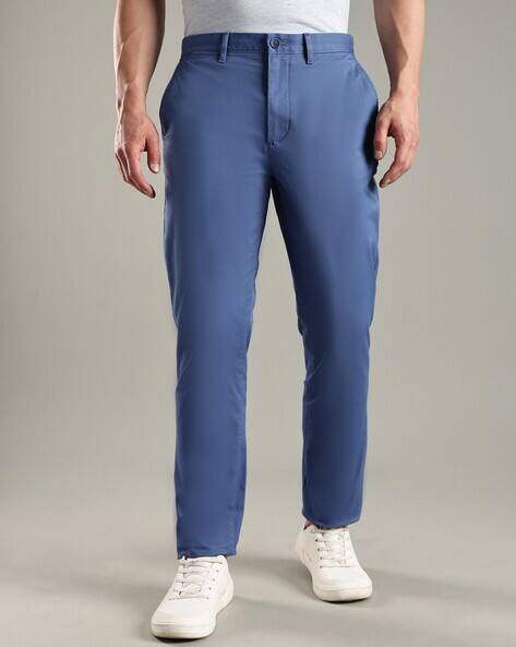 TOMMY HILFIGER Core Denton Essential Twill Straight Fit Flat-Front Trousers