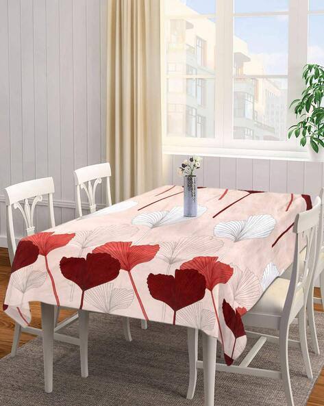 Arrabi Leaf Cotton Blend 8 SEATER Table Cover