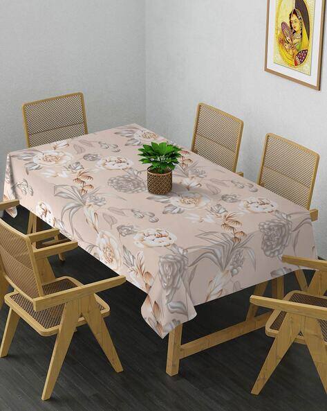 Arrabi Floral Print 8-Seater Table Cover