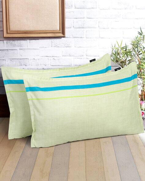 Arrabi Set of 2 Striped Pillow Covers