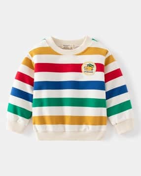 Boys Regular Fit Typographic Sweatshirt-image-21