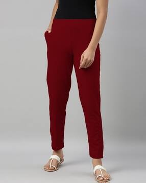Women Mid-Rise Pants-image-2