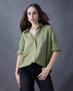 Women Regular Fit Shirt