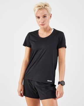 decathlon KALENJI - Women Solid Round Neck T-Shirt-picture-27