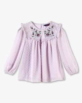 Girls Embroidered Top-image-42