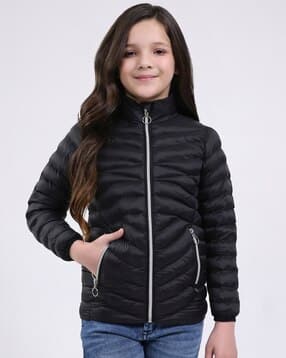 monte carlo Girls Zip-Front Bomber Jacket-picture-26