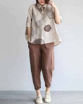 Women Printed Regular Fit Shirt