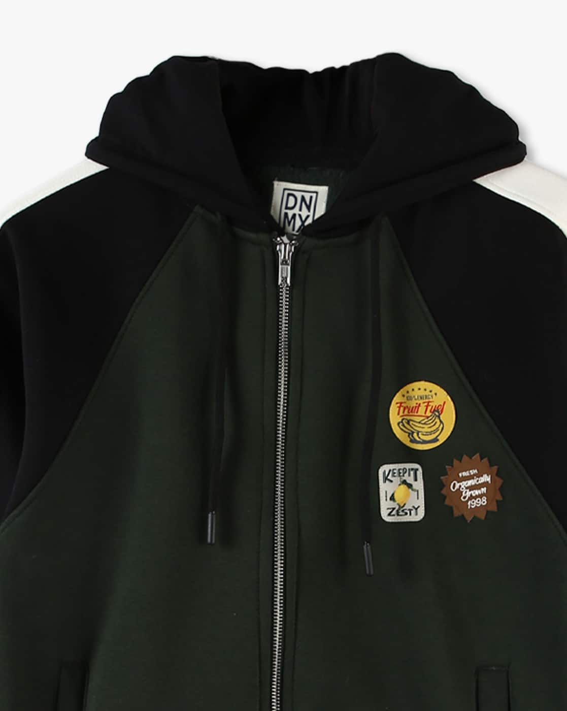 Buy YB DNMX Boys Colourblock Zip-Up Hoodie Online | Ajio.com