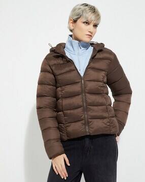 max Women Quilted Hooded Jacket-picture-41
