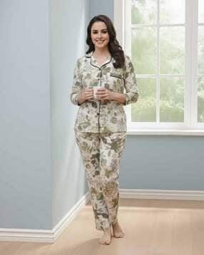 jade & julie Women Floral Nightwear Set-picture-21