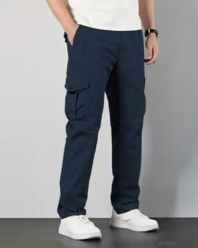 buda jeans co Men Relaxed Fit Flat-Front Cargo Pants-picture-25