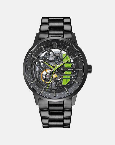 Pierre Lanier Men Automatic Analog Stainless Steel Watch 344A479