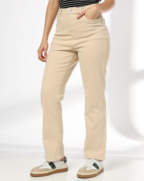 DNMX Women High-Rise Straight Jeans