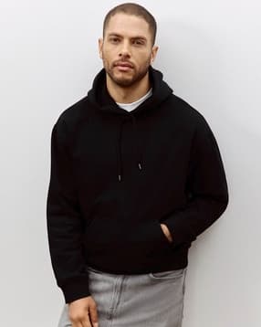 alpha tribe Men Relaxed Fit Hooded Hoodie-picture-24