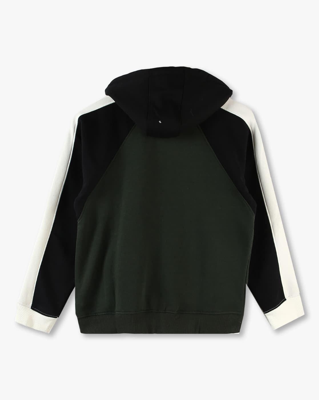 Buy YB DNMX Boys Colourblock Zip-Up Hoodie Online | Ajio.com