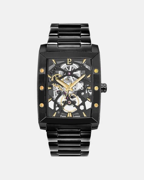 Pierre Lanier Men Automatic Analog Stainless Steel Watch 340A439