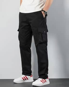 buda jeans co Men Relaxed Fit Flat-Front Cargo Pants-picture-17