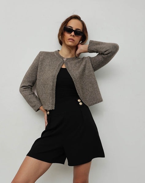 STREET9 Women Regular Fit Cardigan