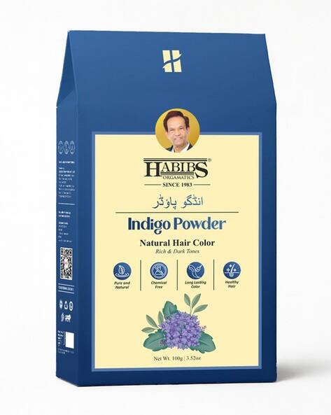 Habibs Orgamatics Women Natural Dye Henna & Indigo Powder