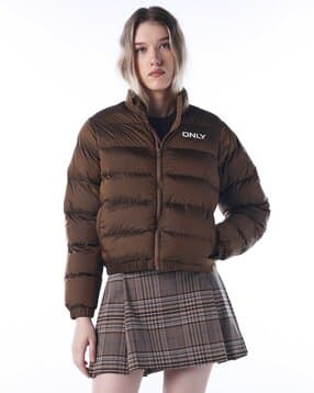only Women Quilted Zip-Front Regular Fit Puffer Jacket-picture-47
