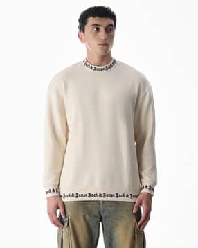 Men Brand Print Oversized Sweatshirt-image-24