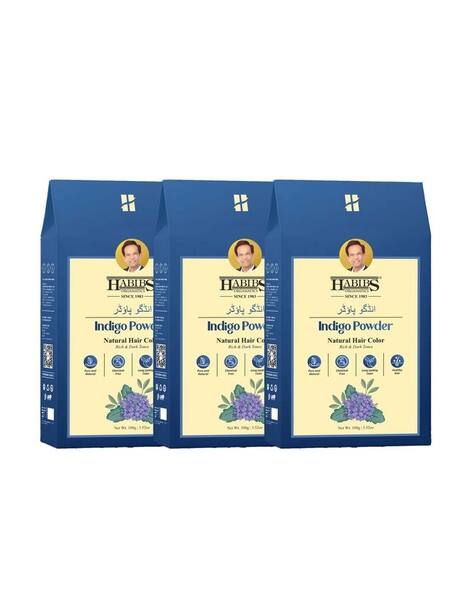 Habibs Orgamatics Women Natural Dye Henna & Indigo Powder
