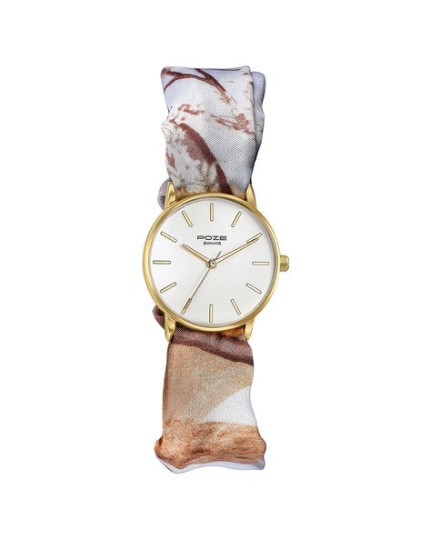 SONATA Women Summer Blooms Analogue Watch-SP80126YF01W