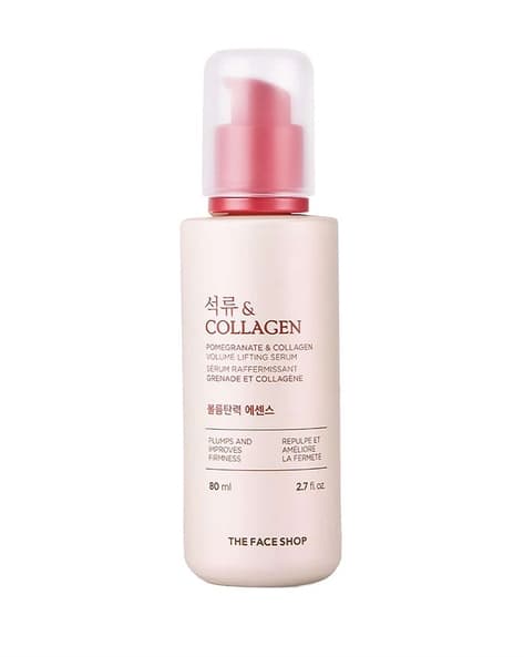 The Face Shop Collagen And Pomegranate Serum - Best Anti Aging Korean Serum with Panthenol