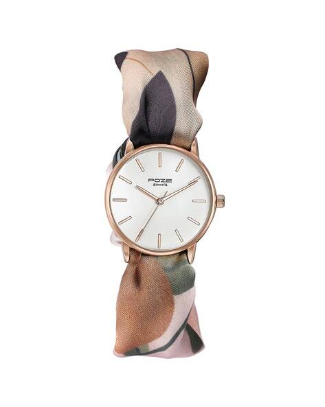 SONATA Women Summer Blooms Analogue Watch-SP80126WF01W